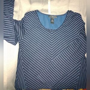 Calvin Klein Jeans Navy And Black With Detail Neck Back Area. Size Lg